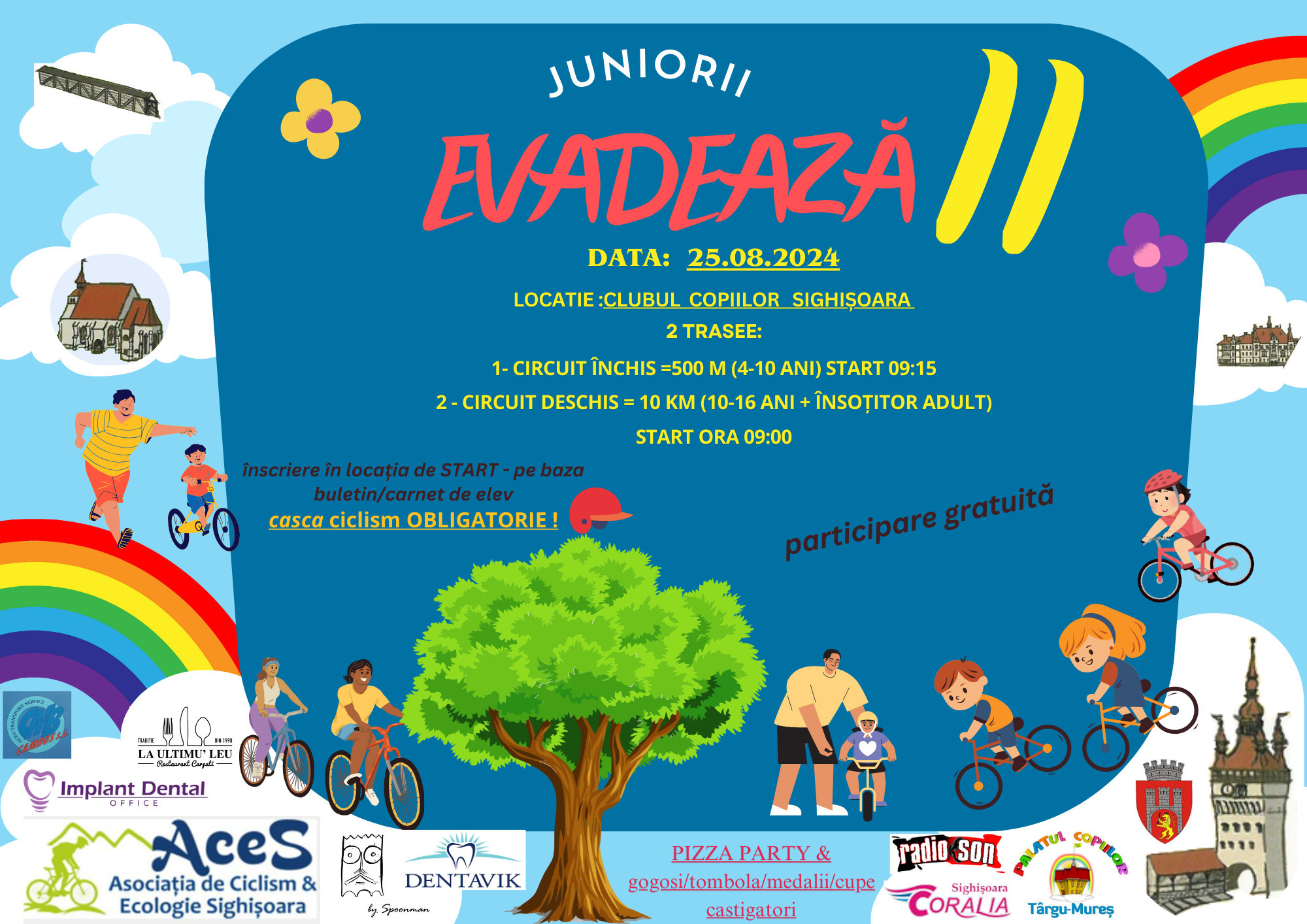 Juniorii EVADEAZĂ 2024