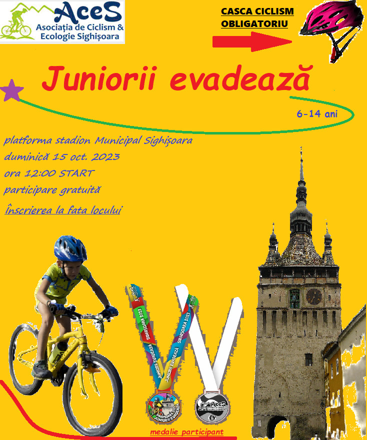 Juniorii EVADEAZĂ 2023